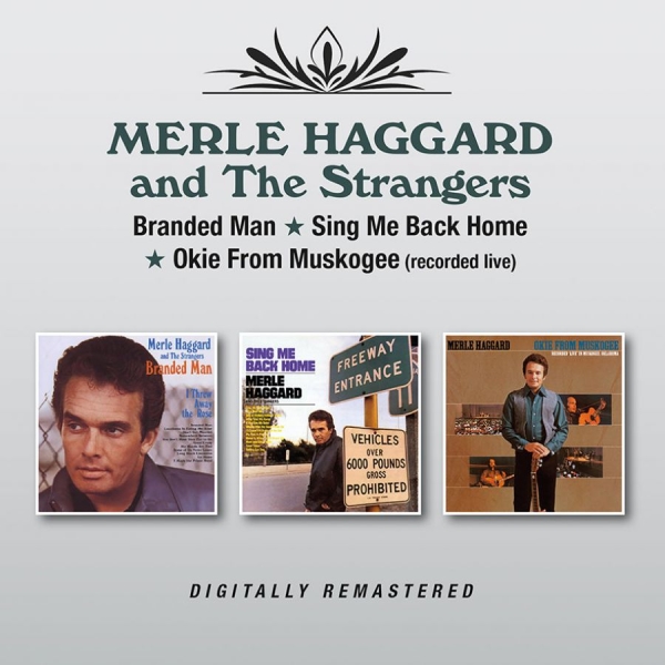 Haggard Merle - Branded Man + 2 in der Gruppe CD / Bestseller bei Bengans Skivbutik AB (5689217)