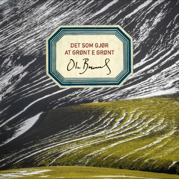 Ola Bremnes - Det Som Gjør At Grønt E Grønt in der Gruppe CD / Bestseller bei Bengans Skivbutik AB (5689252)