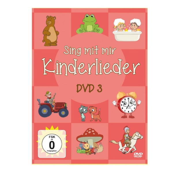 Sing Kinderlieder - Sing Mit Mir Kinderlieder 3 in der Gruppe Musik-DVD & Bluray bei Bengans Skivbutik AB (5689302)
