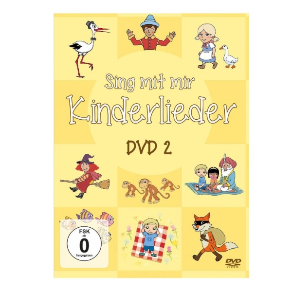 Sing Kinderlieder - Sing Mit Mir Kinderlieder 2 in der Gruppe Musik-DVD & Bluray bei Bengans Skivbutik AB (5689303)