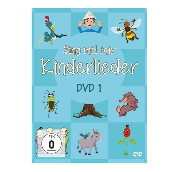 Sing Kinderlieder - Sing Mit Mir Kinderlieder in der Gruppe Musik-DVD & Bluray bei Bengans Skivbutik AB (5689304)
