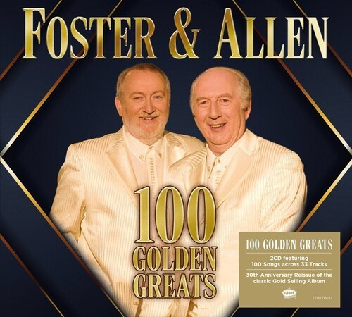 Foster & Allen - 100 Golden Greats in der Gruppe CD / Pop-Rock bei Bengans Skivbutik AB (5689590)