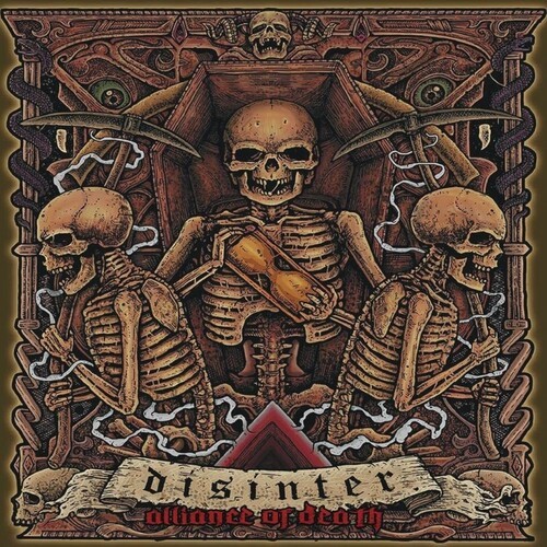 Disinter - Alliance Of Death in der Gruppe CD / Hårdrock bei Bengans Skivbutik AB (5689624)