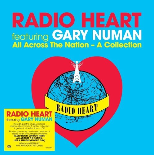 Radio Heart Featuring Gary Numan - All Across The Nation - A Collectio in der Gruppe CD / Pop-Rock bei Bengans Skivbutik AB (5689838)
