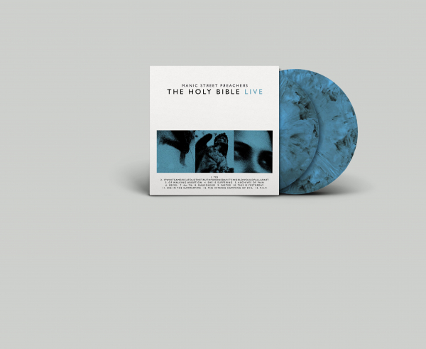 Manic Street Preachers - Holy Bible Live (Blue Marble 2Lp) in der Gruppe VINYL / Kommande / Pop-Rock bei Bengans Skivbutik AB (5689877)