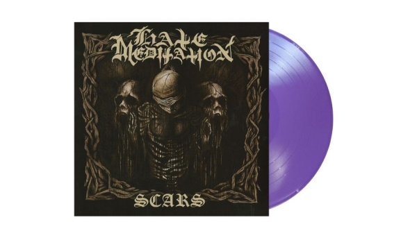Hate Meditation - Scars (Purple Vinyl Lp) in der Gruppe VINYL / Hårdrock bei Bengans Skivbutik AB (5690008)