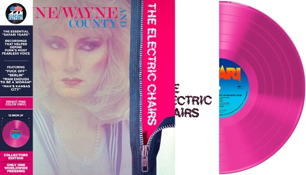 Wayne County & The Electric Chairs - The Best Of The Safari Years in der Gruppe VINYL / Kommande / Punk bei Bengans Skivbutik AB (5690085)