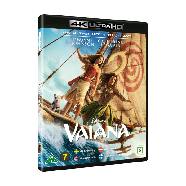 Movie - Vaiana (Live-Action / 4K UHD + Blu-ray) in der Gruppe FILM / Film UHD-4K bei Bengans Skivbutik AB (5690100)