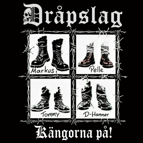 Dråpslag - Kängorna På! (Vinyl) in der Gruppe VINYL / Kommande / Pop-Rock bei Bengans Skivbutik AB (5690252)