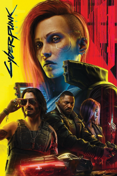 Game Poster - Cyberpunk 2077 91,5 x 61 cm in der Gruppe MERCHANDISE / Poster / Game Soundtrack bei Bengans Skivbutik AB (5690295)