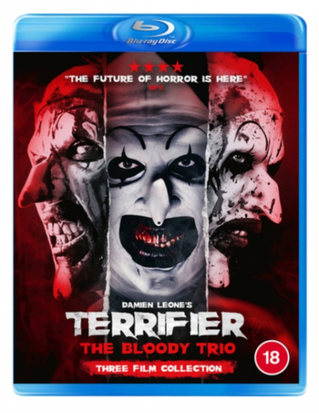 Movie - Terrifier: The Bloody Trio in der Gruppe FILM / Film Blu-ray / Horror bei Bengans Skivbutik AB (5690324)