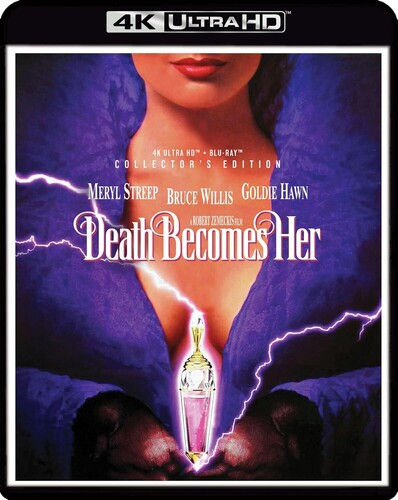 Movie - Death Becomes Her (Collector's Edition) (4K Ultra Hd) in der Gruppe FILM / Film UHD-4K / Horror bei Bengans Skivbutik AB (5690389)