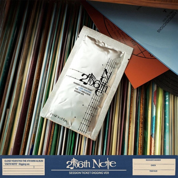 Close Your Eyes - 256th Note (Digging Ver.) in der Gruppe MERCHANDISE / Merch+Code / Kommande / K-Pop bei Bengans Skivbutik AB (5690491)