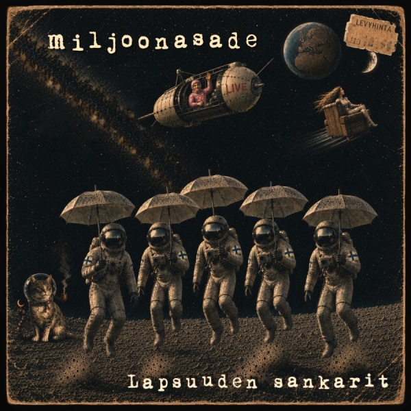 Miljoonasade - Lapsuuden Sankarit in der Gruppe VINYL / Kommande / Pop-Rock bei Bengans Skivbutik AB (5690582)