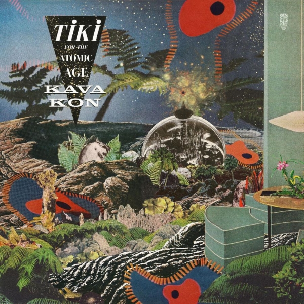 Kava Kon - Tiki For The Atomic Age (Gold Teal in der Gruppe VINYL / Kommande / Pop-Rock bei Bengans Skivbutik AB (5690599)