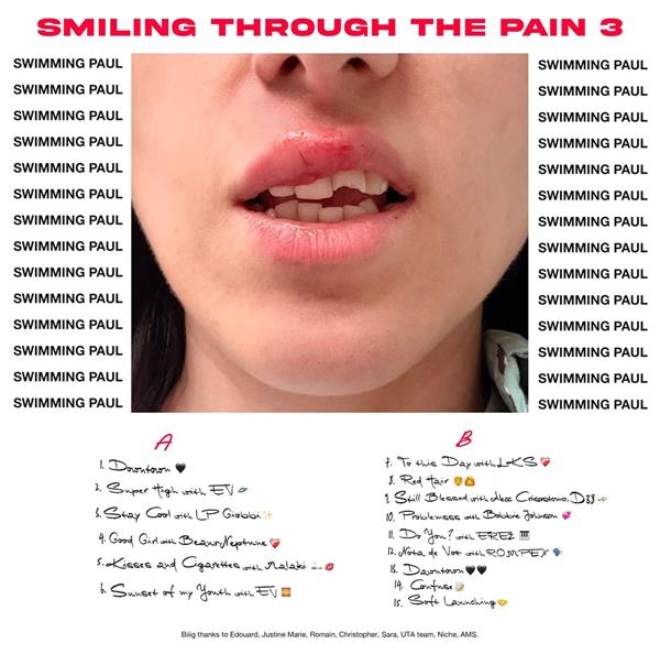 Swimming Paul - Smiling Through The Pain 3 in der Gruppe VINYL / Meistvorbestellt bei Bengans Skivbutik AB (5690685)