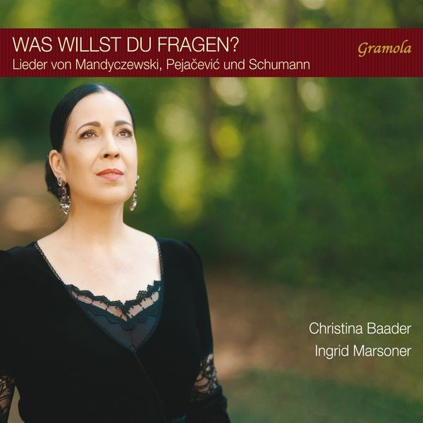 Christina Baader Ingrid Marsoner - Was Willst Du Fragen? - Lieder in der Gruppe CD / Klassiskt bei Bengans Skivbutik AB (5690720)