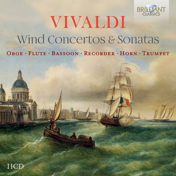 Antonio Vivaldi - Wind Concertos & Sonatas in der Gruppe CD / Klassiskt bei Bengans Skivbutik AB (5690746)