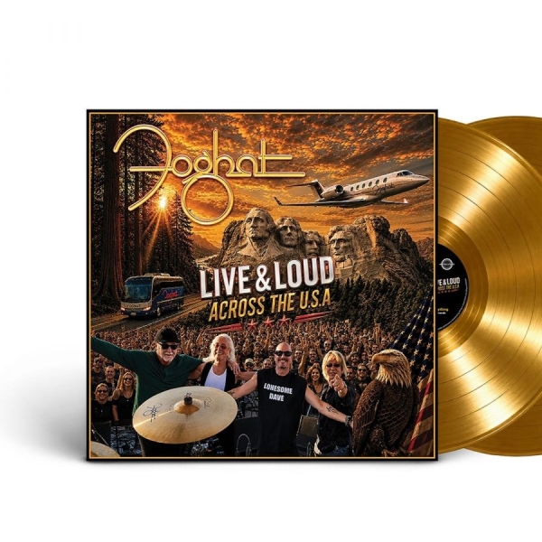 Foghat - Live & Loud Across The Usa (2 Lp Vi in der Gruppe VINYL / Kommande / Pop-Rock bei Bengans Skivbutik AB (5690785)