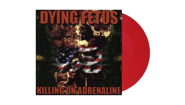 Dying Fetus - Killing On Adrenaline (Red Vinyl Lp in der Gruppe VINYL / Kommande / Hårdrock bei Bengans Skivbutik AB (5690898)