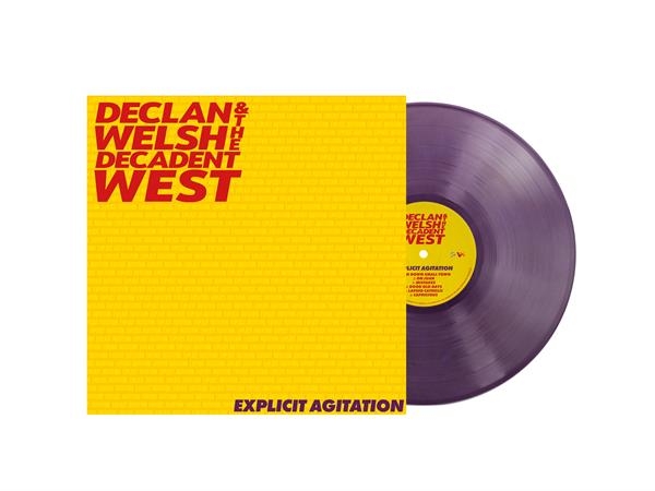 Declan Welsh & The Decadent West - Explicit Agitation in der Gruppe VINYL / Kommande / Pop-Rock bei Bengans Skivbutik AB (5691048)
