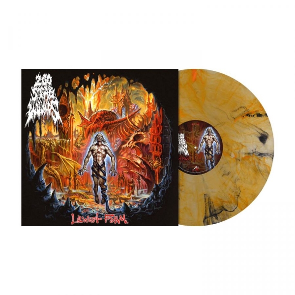 200 Stab Wounds - Lowest Form (Orange Black Smoke Vin in der Gruppe VINYL / Kommande / Hårdrock bei Bengans Skivbutik AB (5691181)