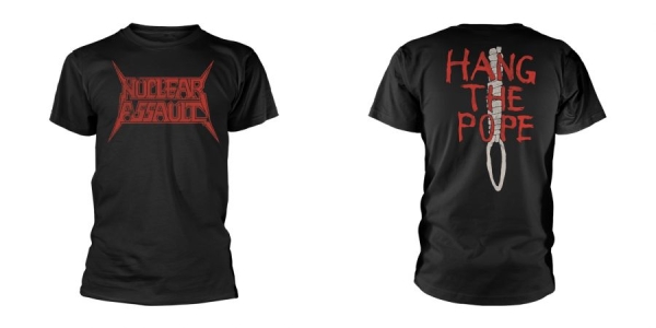 Nuclear Assault - T/S Hang The Pope (Xxxl) in der Gruppe MERCHANDISE / T-shirt / Kommande / Hårdrock bei Bengans Skivbutik AB (5691203)
