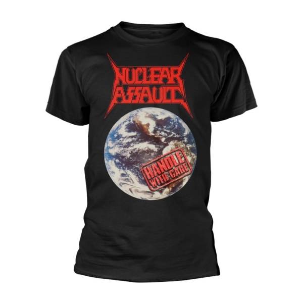 Nuclear Assault - T/S Handle With Care (Xl) in der Gruppe MERCHANDISE / T-shirt / Kommande / Hårdrock bei Bengans Skivbutik AB (5691224)
