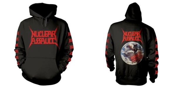 Nuclear Assault - Hood - Handle With Care (Xl) in der Gruppe MERCHANDISE / Kapuzenpullover / Kommande / Hårdrock bei Bengans Skivbutik AB (5691237)