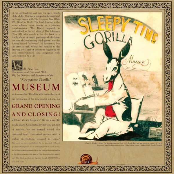 Sleepytime Gorilla Museum - Grand Opening And Closing (Ltd. Gra in der Gruppe VINYL / Kommande / Hårdrock bei Bengans Skivbutik AB (5691275)
