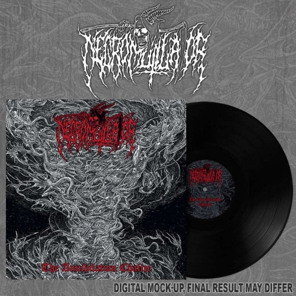 Necromutilator - Annihilation Chalice The (Black Vin in der Gruppe VINYL / Kommande / Hårdrock bei Bengans Skivbutik AB (5691326)