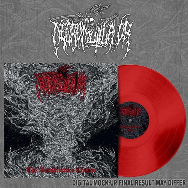 Necromutilator - Annihilation Chalice The (Red Vinyl in der Gruppe VINYL / Kommande / Hårdrock bei Bengans Skivbutik AB (5691327)