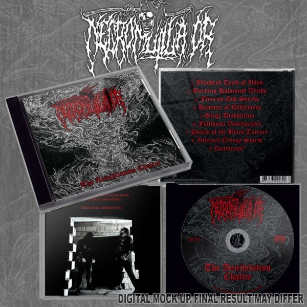 Necromutilator - Annihilation Chalice The in der Gruppe CD / Kommande / Hårdrock bei Bengans Skivbutik AB (5691350)