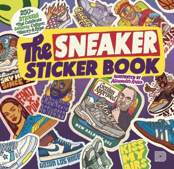 Alexander Rosso - The Sneaker Sticker Book in der Gruppe Övriga böcker bei Bengans Skivbutik AB (5691457)