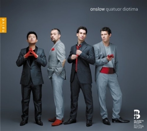 Onslow - String Quartets in der Gruppe Externt_Lager / Naxoslager bei Bengans Skivbutik AB (569146)