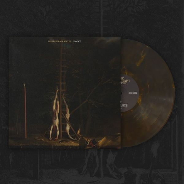 Lovecraft Sextet The - Penance (Brown Marbled Vinyl Lp) in der Gruppe VINYL / Kommande / Hårdrock bei Bengans Skivbutik AB (5691492)