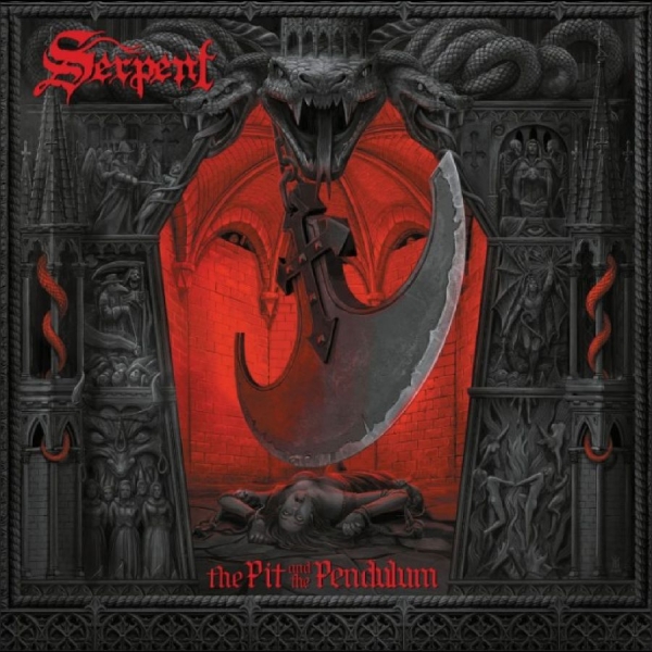 Serpent - The Pit And The Pendulum in der Gruppe CD / Kommande / Hårdrock bei Bengans Skivbutik AB (5691594)