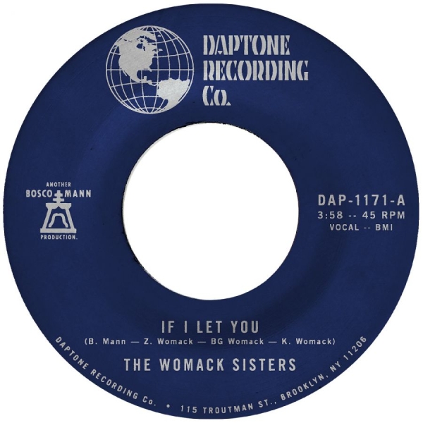 Womack Sisters The - If I Let You B/W If I Let You (Inst in der Gruppe VINYL / Kommande / Pop-Rock bei Bengans Skivbutik AB (5691684)