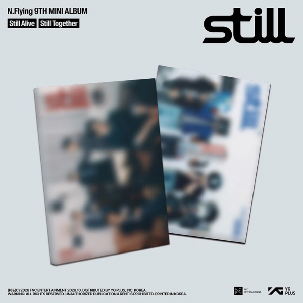 N.Flying - Still (Photobook Ver.) (Random Ver.) in der Gruppe CD / Kommande / K-Pop bei Bengans Skivbutik AB (5691788)
