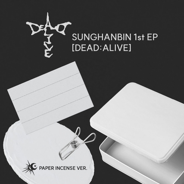 Sung Han Bin - Dead : Alive (Paper Incense Ver.) in der Gruppe CD / Kommande / K-Pop bei Bengans Skivbutik AB (5691797)