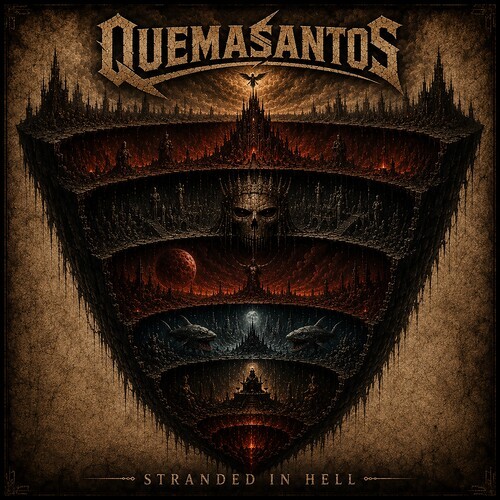 Quemasantos - Stranded In Hell in der Gruppe CD / Hårdrock bei Bengans Skivbutik AB (5691869)