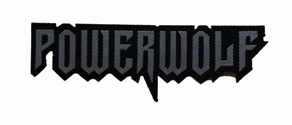 Powerwolf - Patch Logo Cut Out (3,3 Cm X 10 Cm) in der Gruppe MERCHANDISE / Accessoarer / Kommande / Hårdrock bei Bengans Skivbutik AB (5691957)