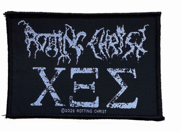 Rotting Christ - Patch 666 (7 Cm X 10,2 Cm) in der Gruppe MERCHANDISE / Accessoarer / Kommande / Hårdrock bei Bengans Skivbutik AB (5691960)