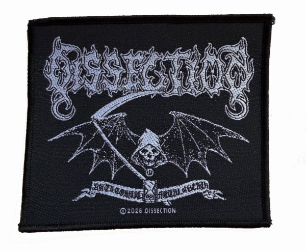 Dissection - Patch Reaper (8,7 Cm X 10,2 Cm) in der Gruppe MERCHANDISE / Accessoarer / Kommande / Hårdrock bei Bengans Skivbutik AB (5691963)