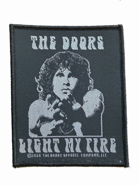 Doors The - Patch Light My Fire (10 Cm X 8,2 Cm in der Gruppe MERCHANDISE / Accessoarer / Kommande / Pop-Rock bei Bengans Skivbutik AB (5691984)