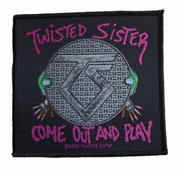 Twisted Sister - Patch Come Out And Play (9,5 Cm X 1 in der Gruppe MERCHANDISE / Accessoarer / Kommande / Hårdrock bei Bengans Skivbutik AB (5691987)