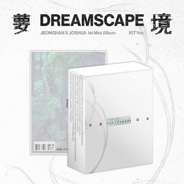 Jeonghan X Joshua - Dreamscape (Kit Ver.) in der Gruppe MERCHANDISE / Merch+Code / Kommande / K-Pop bei Bengans Skivbutik AB (5692006)