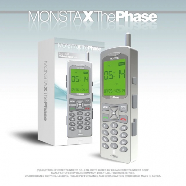 Monsta X - The Phase EP (MX-0514 Table Clock Ver.) in der Gruppe CD / Kommande / K-Pop bei Bengans Skivbutik AB (5692007)