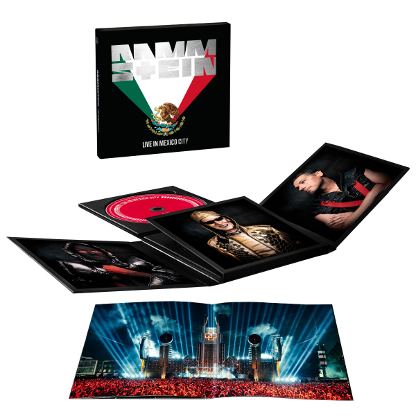 Rammstein - Live In Mexico City (2CD) in der Gruppe CD / Kommande / Hårdrock bei Bengans Skivbutik AB (5692008)
