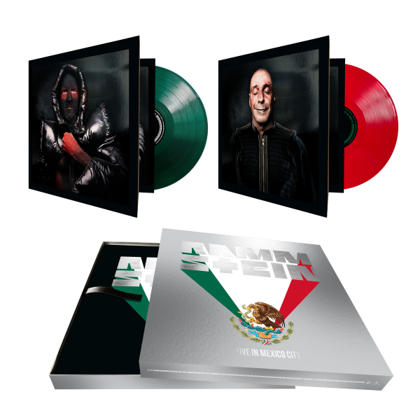 Rammstein - Live In Mexico City (Colored Vinyl / 4LP) in der Gruppe VINYL / Kommande / Hårdrock,Pop-Rock bei Bengans Skivbutik AB (5692011)